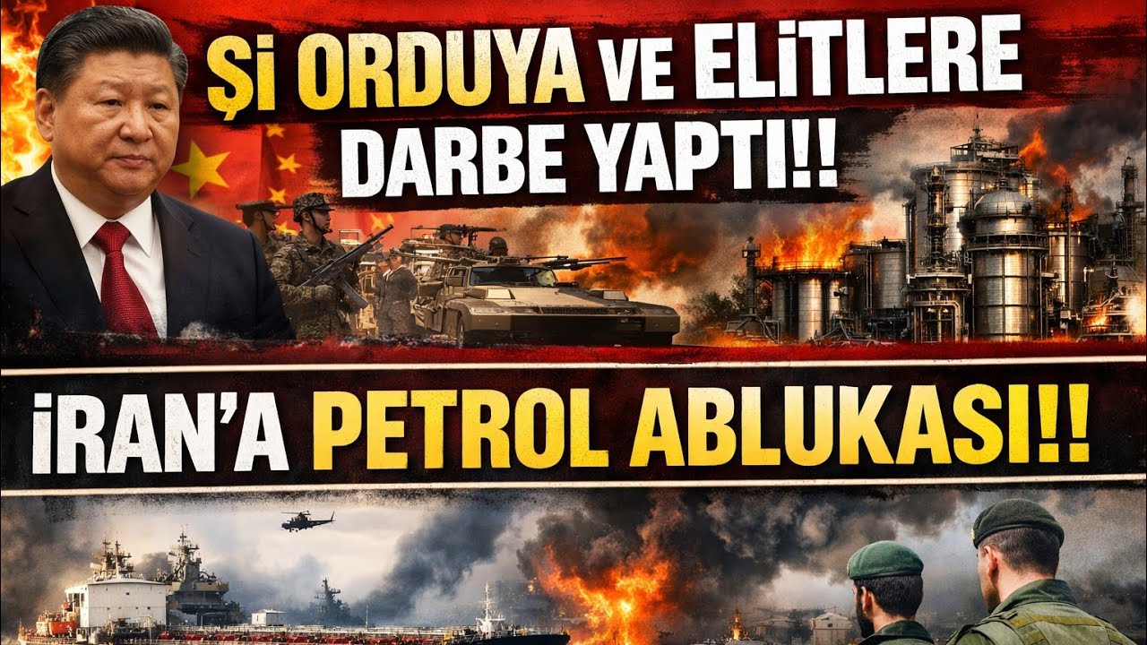 ÇİN'DE ORDUYA VE ELİTLERE DARBE!! İRAN'A PETROL ABLUKASI!! IRAK'TA İRAN-ABD MÜCADELESİ!! 