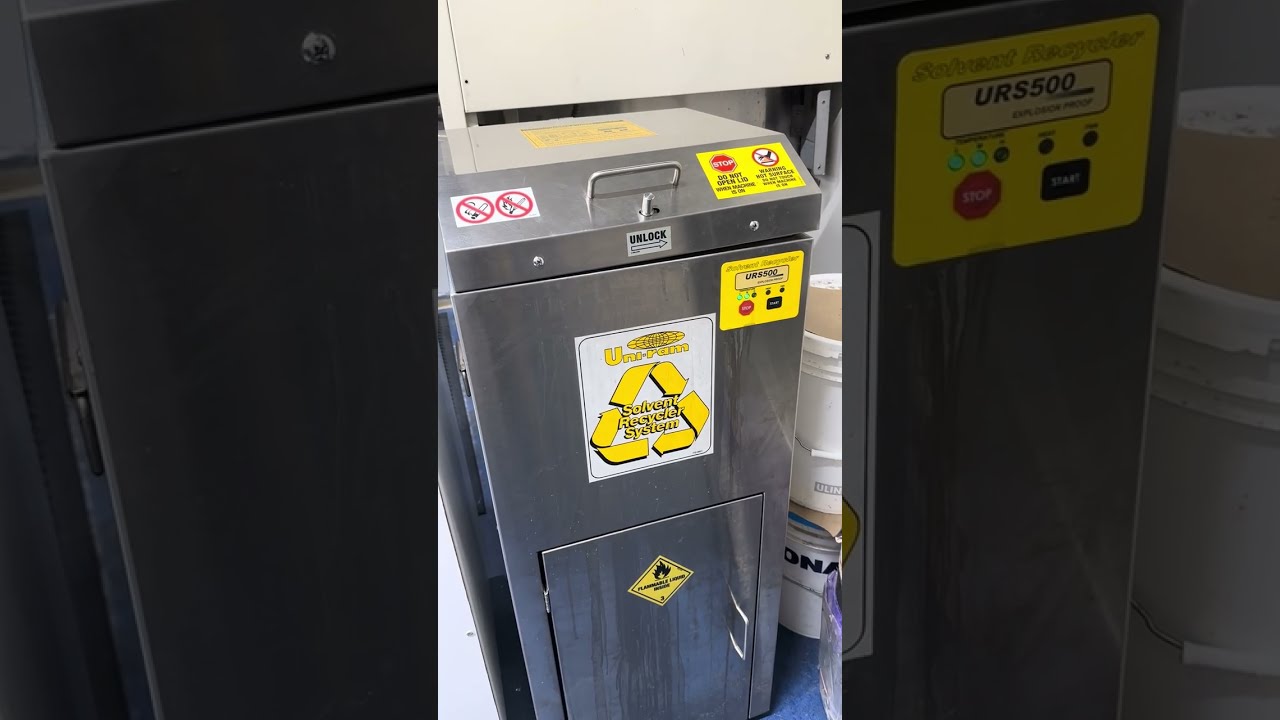 Recycling IPA & Acetone in the Lab | Solvent Recycler URS500