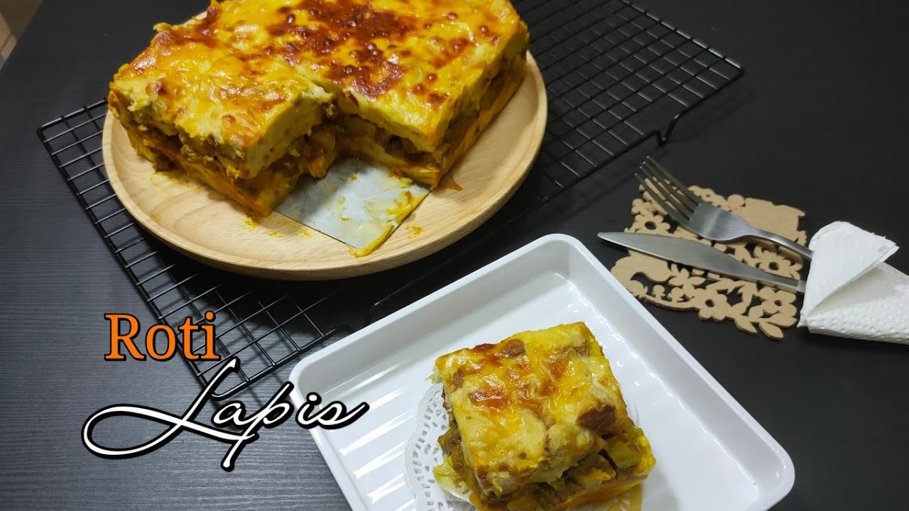 Cara membuat Roti Lapis l Roti Lapis Daging