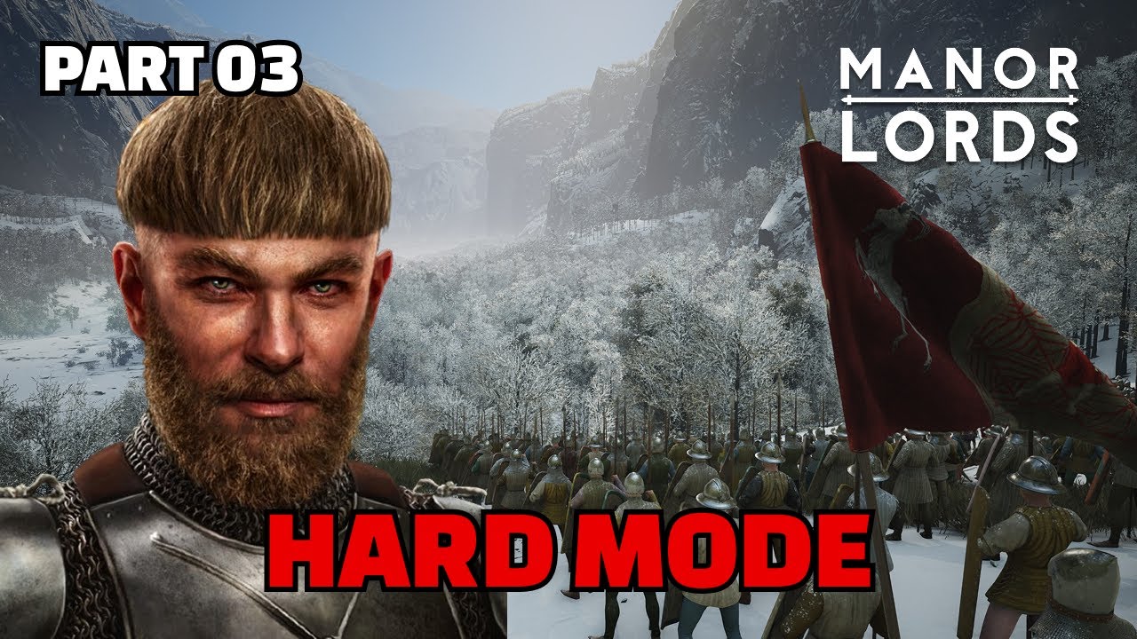 Manor Lords HARDEST Start Ever - High Peaks Challenge [Part 3]