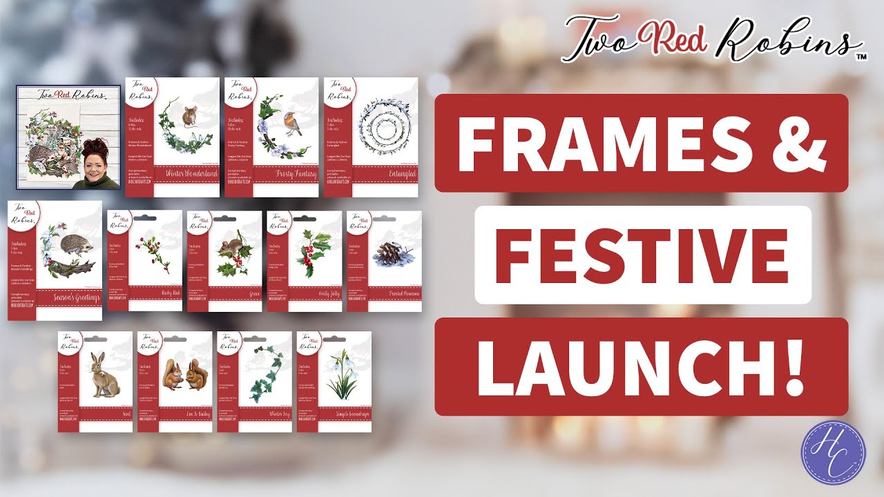 Craft with Christmas Critters and New Florals with Frames & Festive Collection!