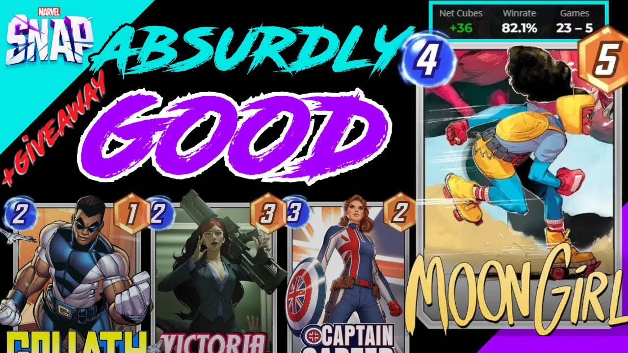 the BEST Moon Girl deck I&rsquo;ve ever played in Marvel Snap.