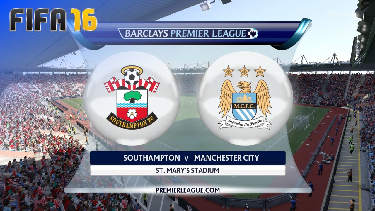 FIFA 16 - Southampton vs. Manchester City @ St. Mary's Stadium