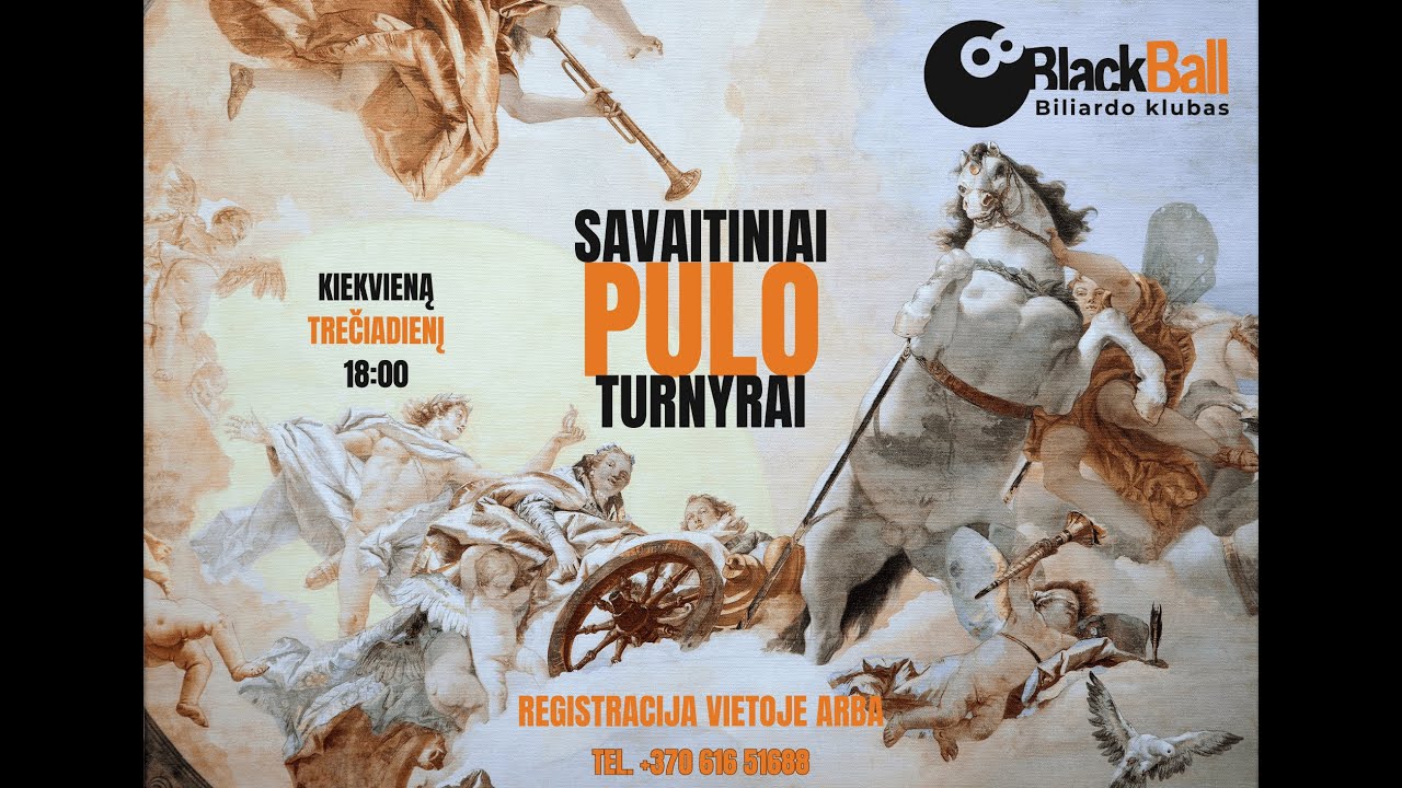 Black Ball savaitinis pulas-8 turnyras 2026/01/06