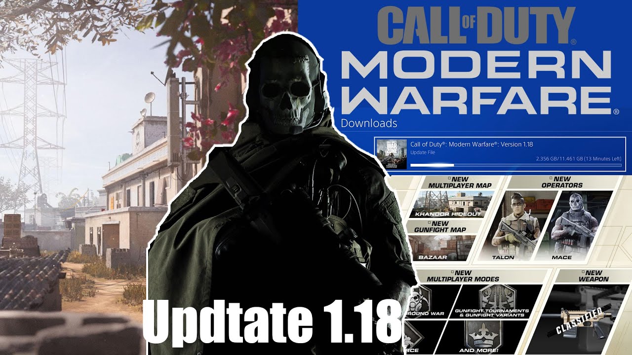 Call of Duty Modern Warfare: UPDATE 1.18