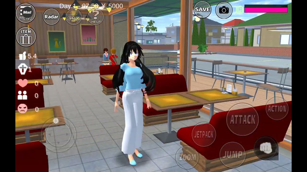 لعبت لعبه ساكورا سكول لأول مرة ❤️‍🔥🫶