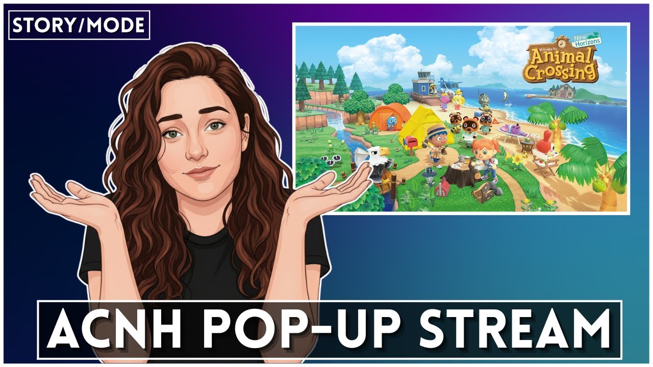 ACNH Pop- Up Stream (let's talk theme)
