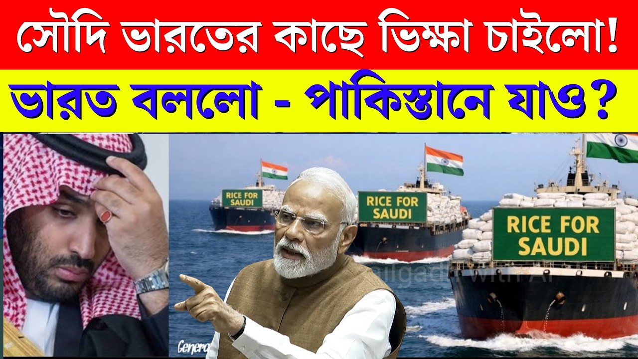 সৌদি চাল চাইলো ভারতের! India Rejects Saudi - Go To Pakistan