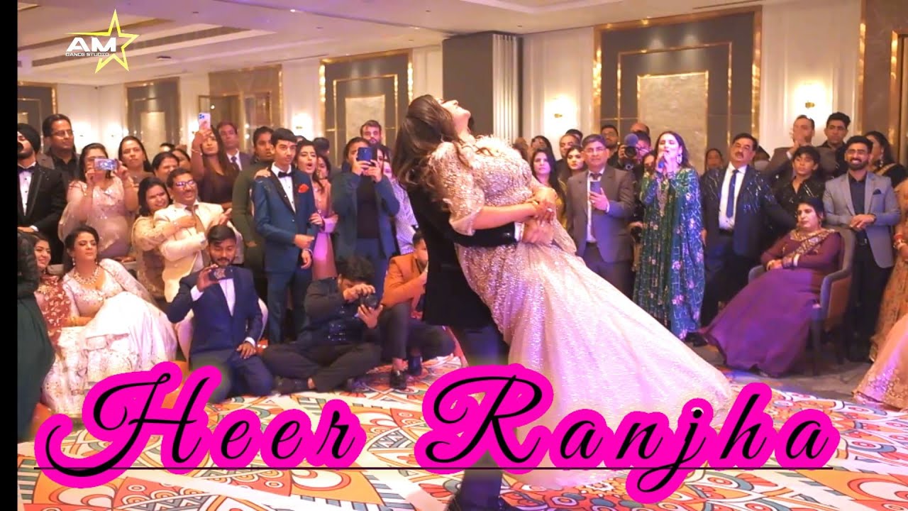 Tu Heer Main Tera Ranjha couple dance performance | Jo Tenu Dhoop Lagiya Ve  romantic song #trending