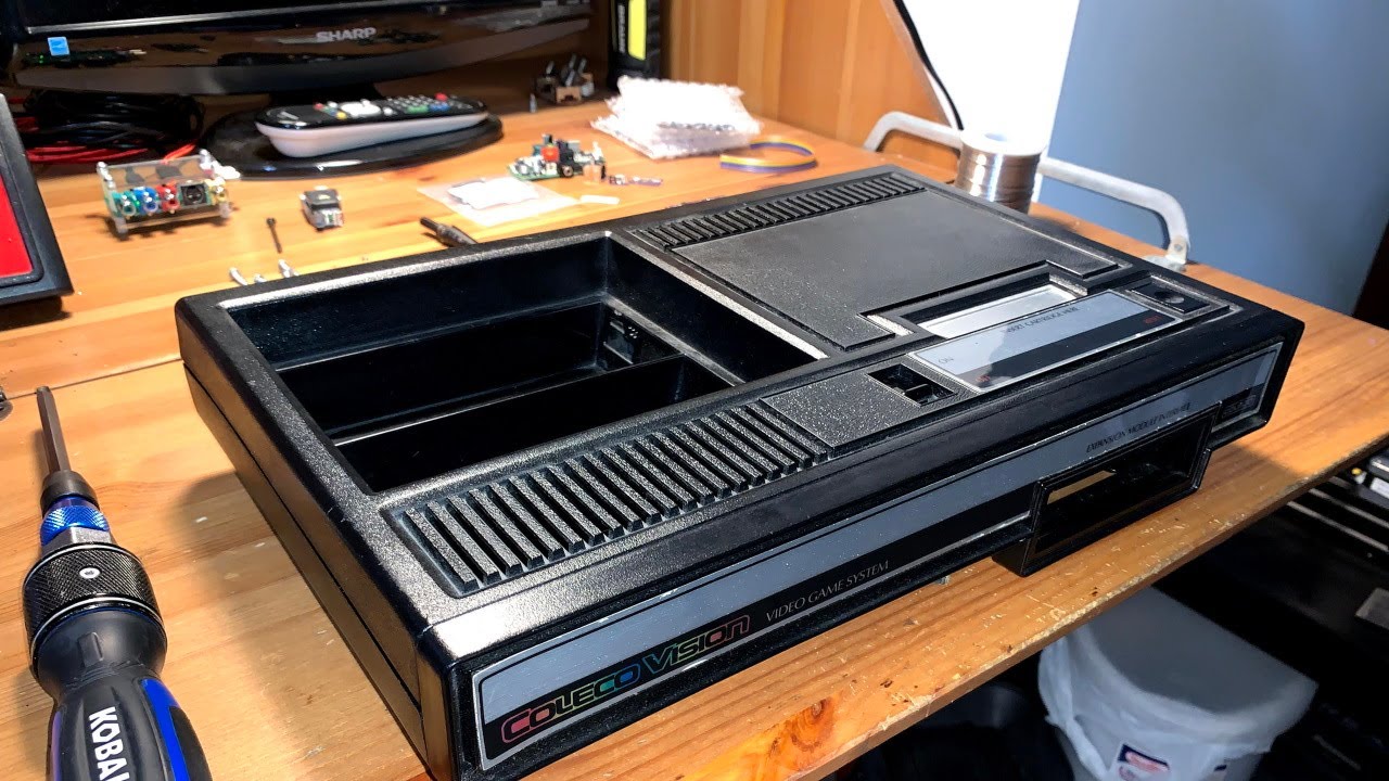 TMS-RGB Colecovision RGB mod install guide! The best option for playing Coleco on a modern display