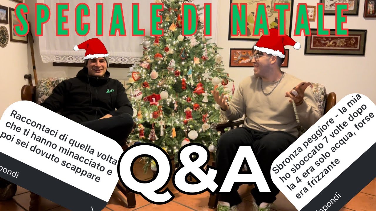 Speciale natalizio Q&A con Chape!!!