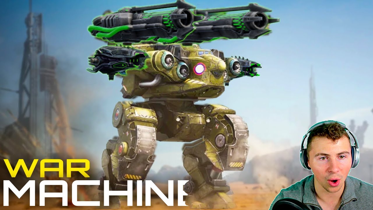 Energy Natasha Still Works... Old School War Machine PULVERIZING Robots | War Robots