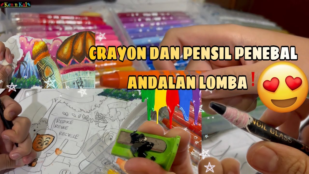 ALHAMDULILLAH❗️CRAYON GRASP DAN PENSIL PENEBAL JOYKO BUATKU JUARA❗️😍