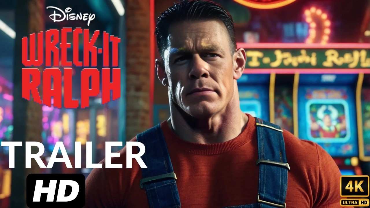 WRECK IT RALPH (2025) Live Action DISNEY STUDIOS |John Cena, Paul Rudd | AI Concept