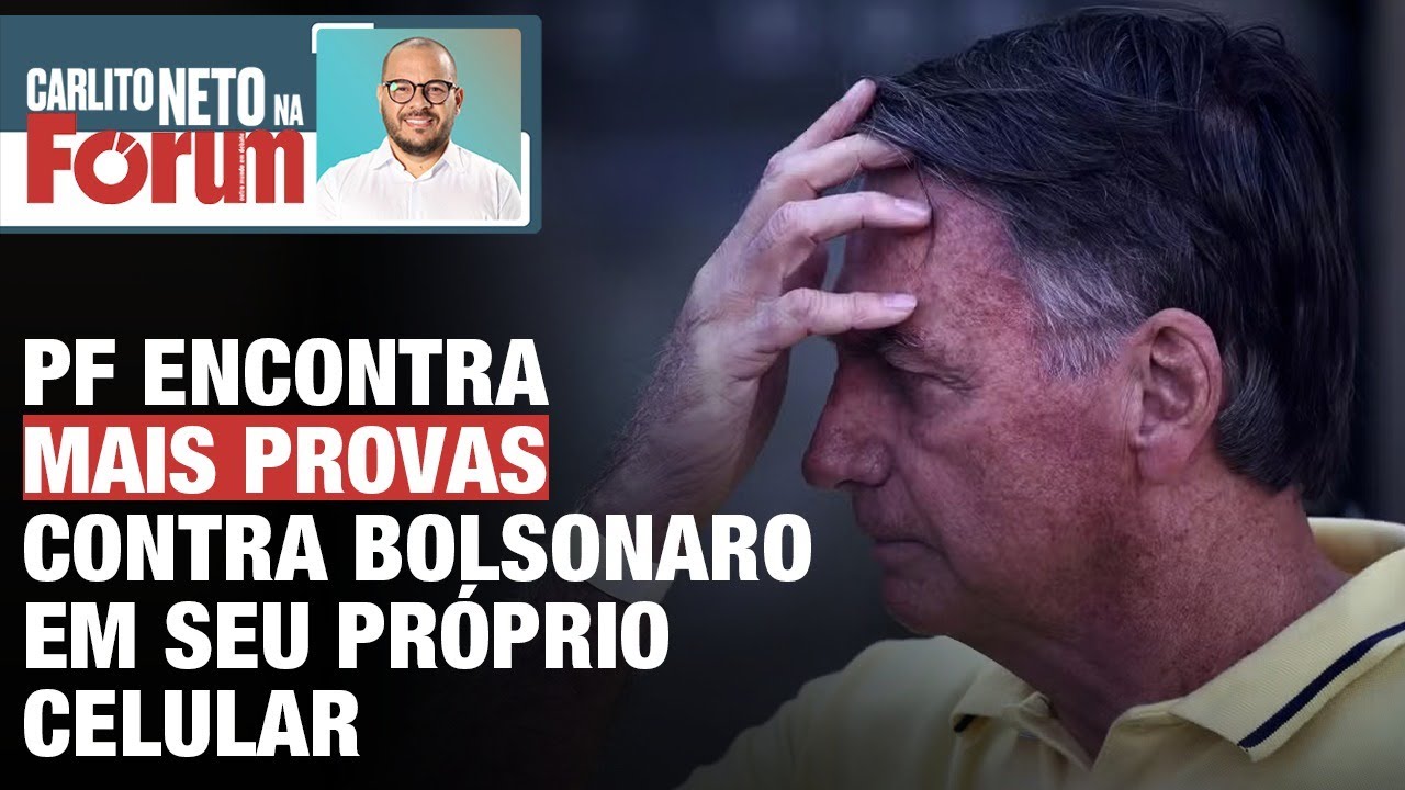 PF ENCONTRA MAIS PROVAS CONTRA BOLSONARO EM SEU PR&Oacute;PRIO CELULAR
