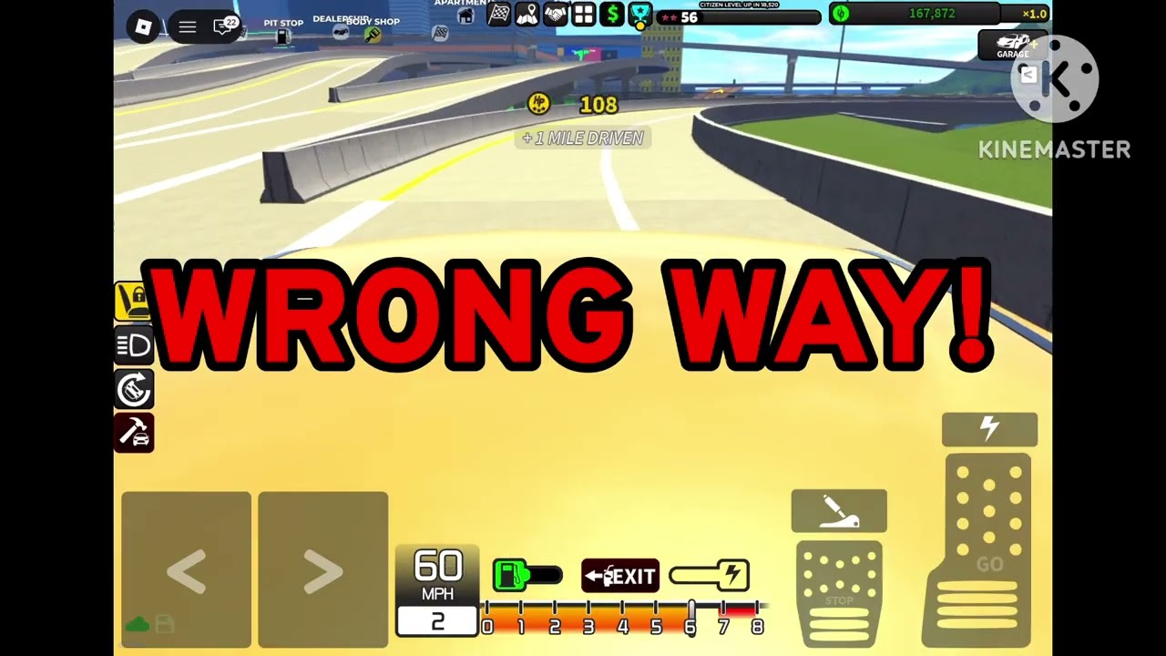 Ultimate driving: leaving the town to the dealership 
