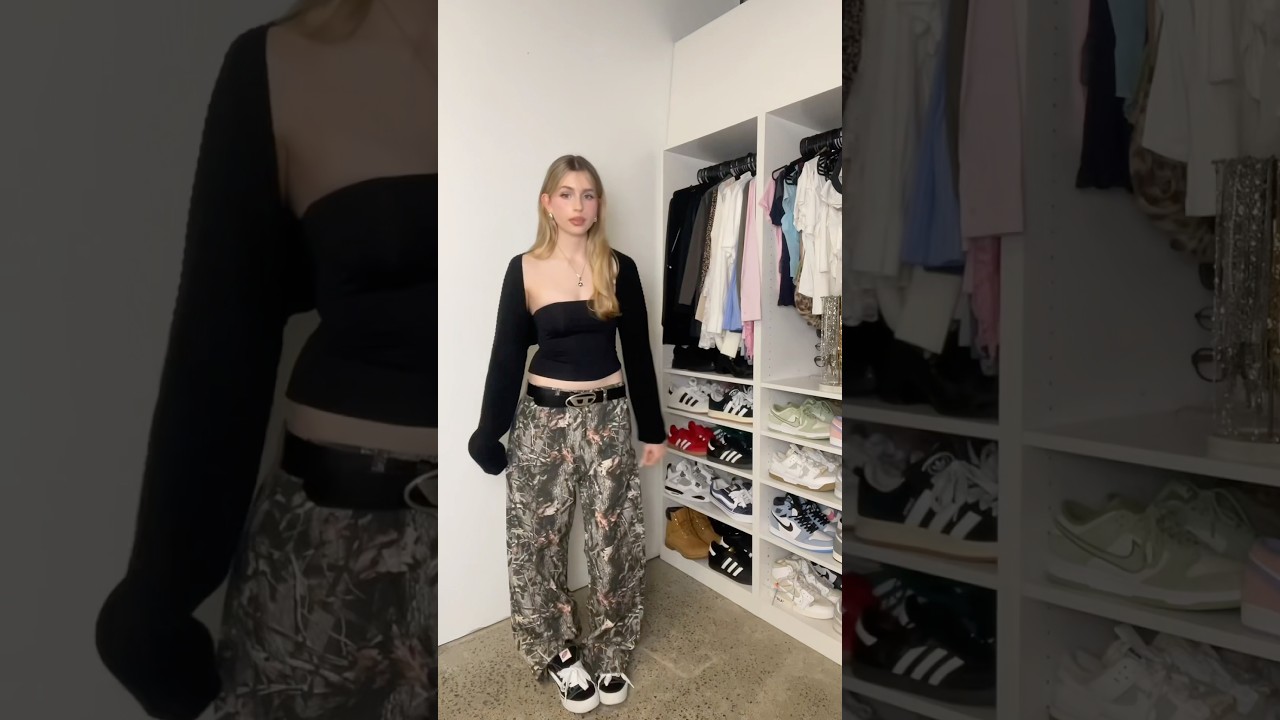 STREETWEAR STYLE SCHOOL OUTFIT IDEAS 📓🤍 #fashion #streetwear #streetstyle #outfit #school #style