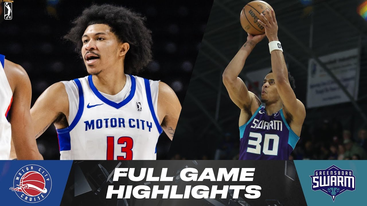 Motor City Cruise vs. Greensboro Swarm - Game Highlights