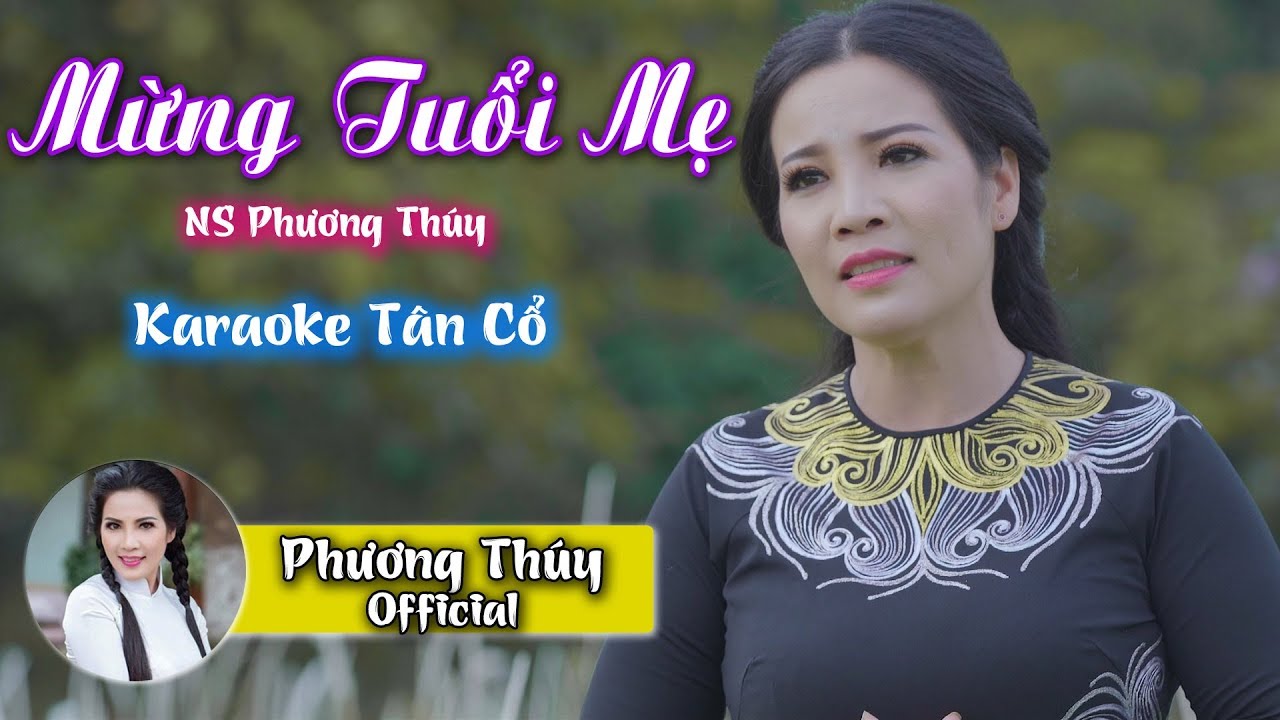 Mừng Tuổi Mẹ Karaoke Tân Cổ | NS Phương Thúy Bông ✔