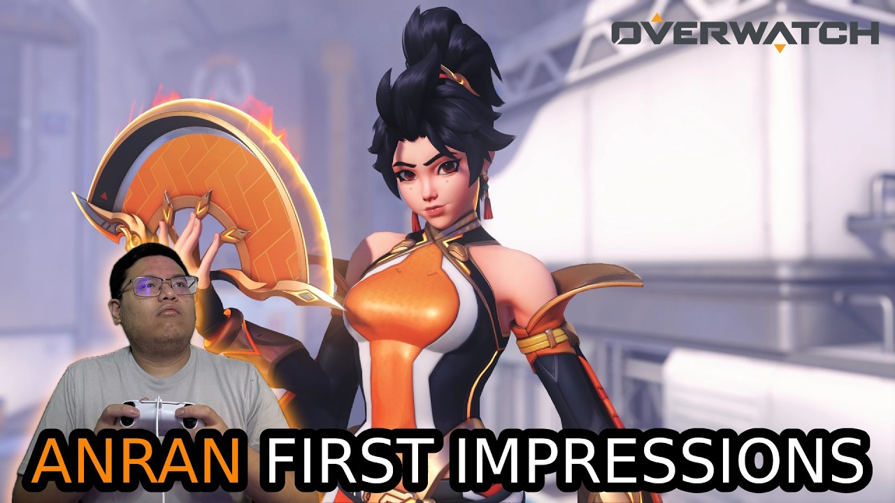 A CASUAL Player's FIRST IMPRESSIONS on Anran - Overwatch (PS5)