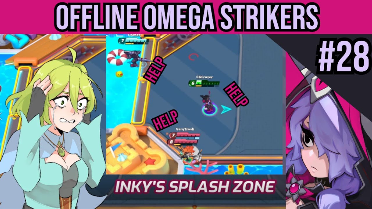 Even when recording offline, I cannot escape the internet issues. (Omega Strikers)
