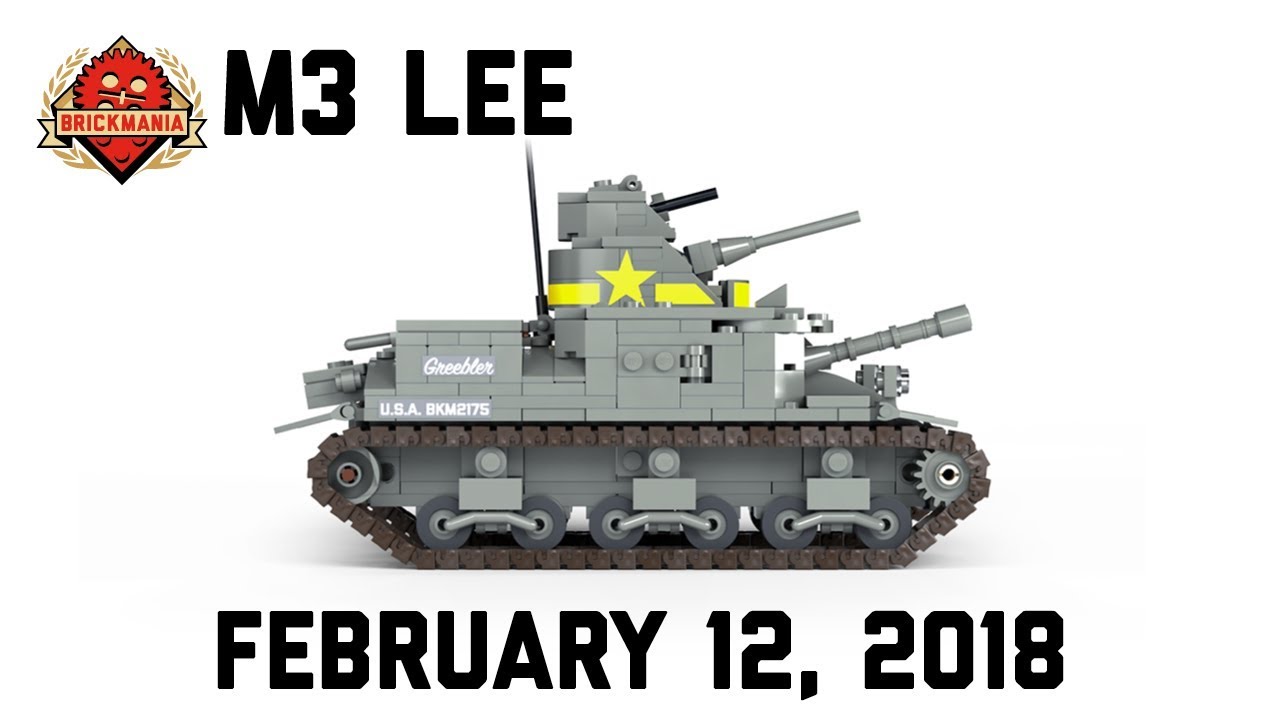 M3 Lee - Custom Military Lego