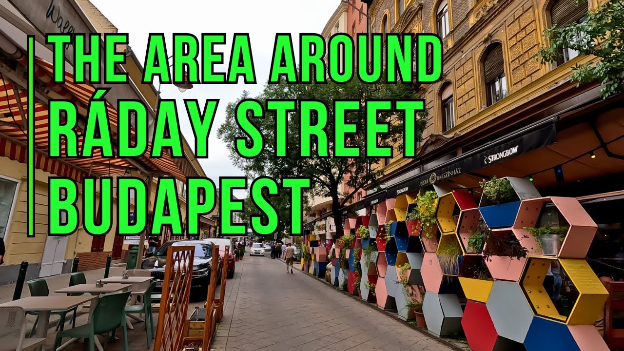 Friday Afternoon Walk in the Inner 9th District (Ferencváros) | Budapest Walking Tour [4K]