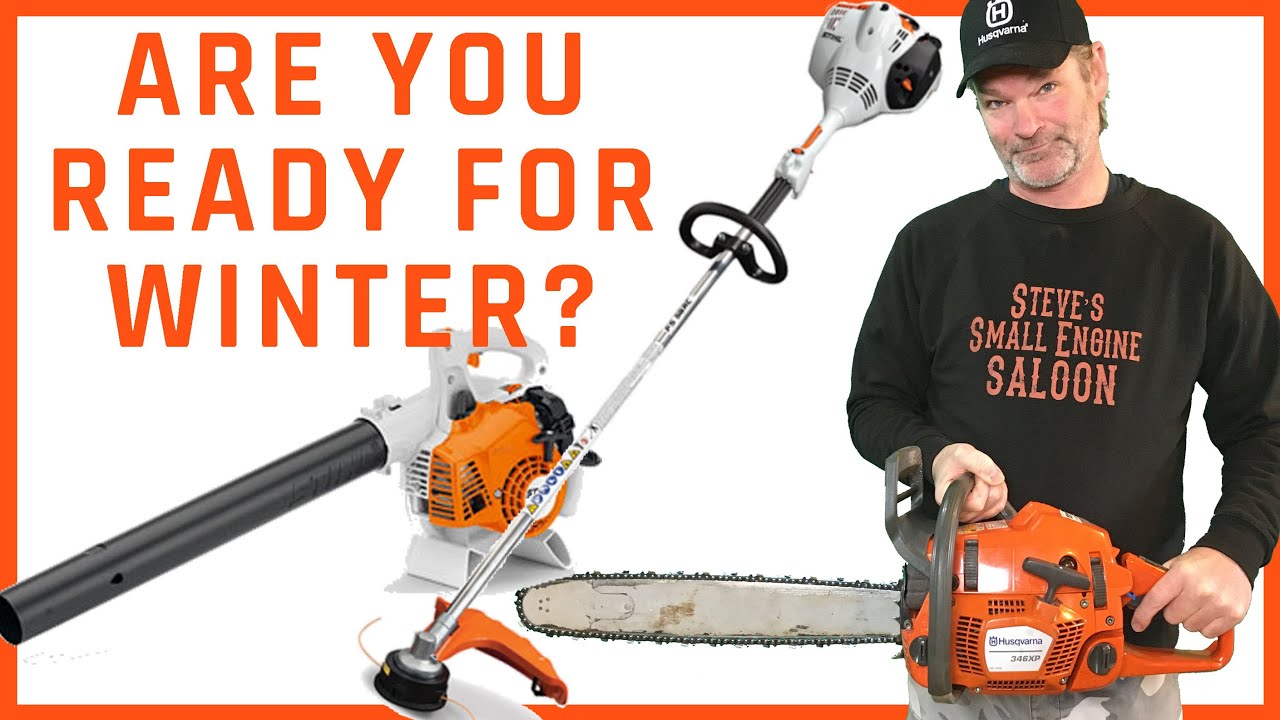 How To Winterize a Chainsaw, Weedeater, Blower or Trimmer