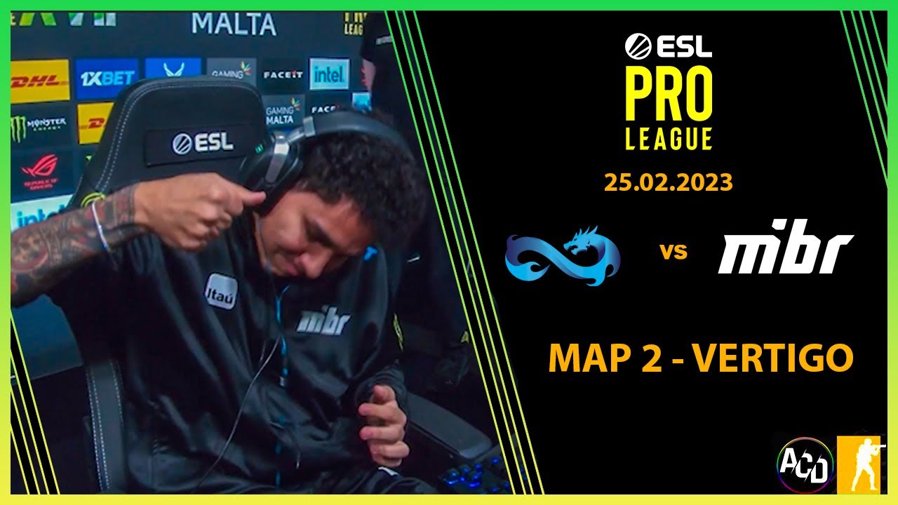 Rakip Sinirden Sağa Solu Yumrukluyor! / Eternal Fire vs. MIBR / Map2 - Vertigo / ESL Pro League S17
