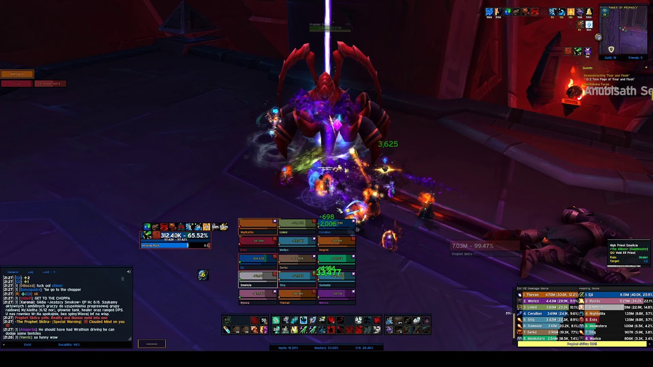 The Allions vs The Prophet Skitra Normal