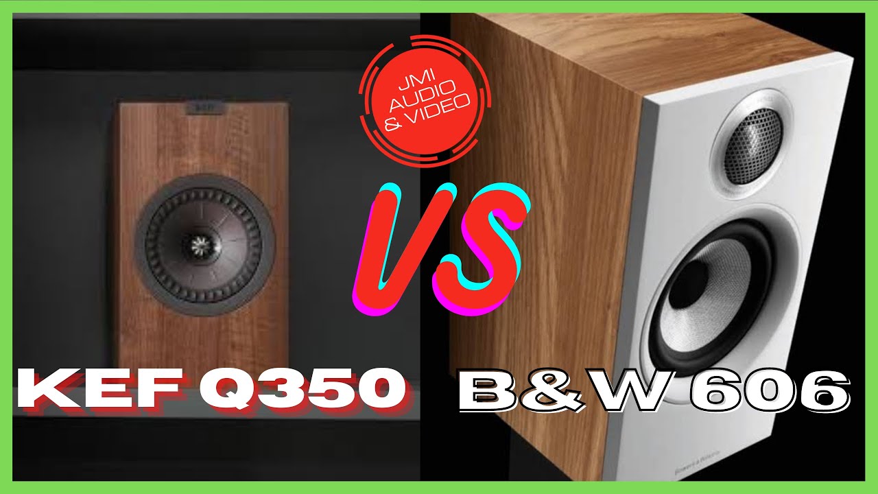 Bowers 606 vs kef Q350  #versus #kef  #bowers #bocinas #jmiaudio