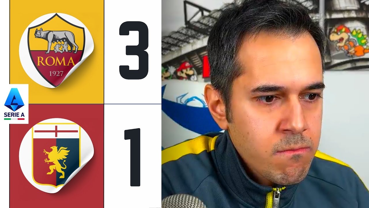 UN 2025 MERAVIGLIOSO PER LA ROMA‼️ ROMA-GENOA 3-1