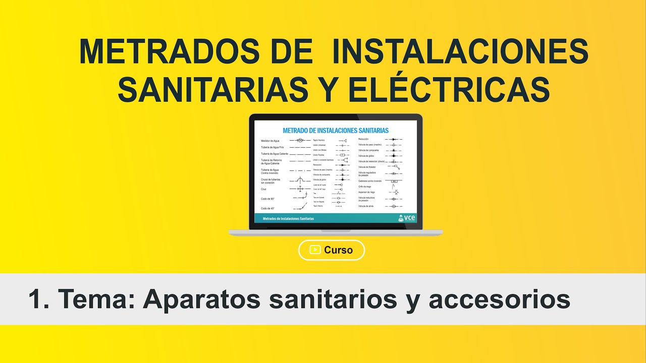 1. Metrados de instalaciones Sanitarias y eléctricas. (Aparatos sanitarios y accesorios)