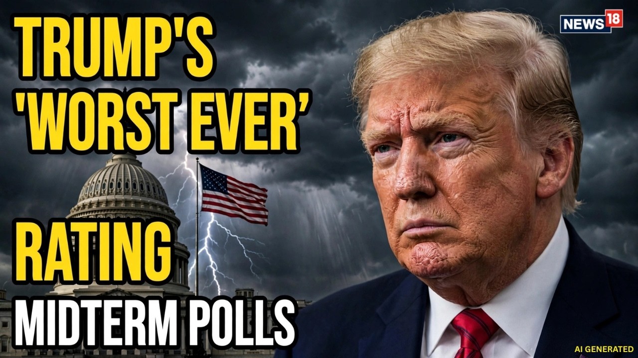 US MIDTERMS LIVE: 'WORST EVER?' Trump&rsquo;s Approval Rating Hits Historic Low Ahead of Midterms