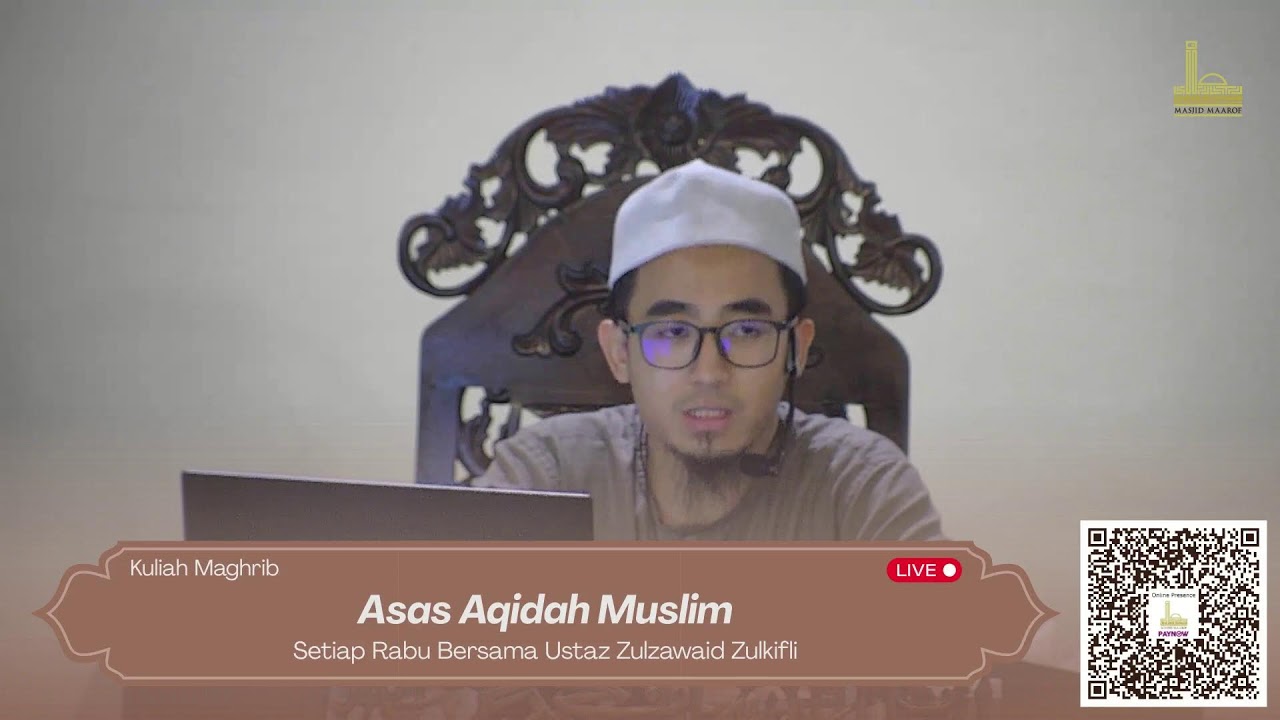 [LIVE] Kuliah Maghrib Ustaz Zulzawaid Zulkifli 28 January 2026