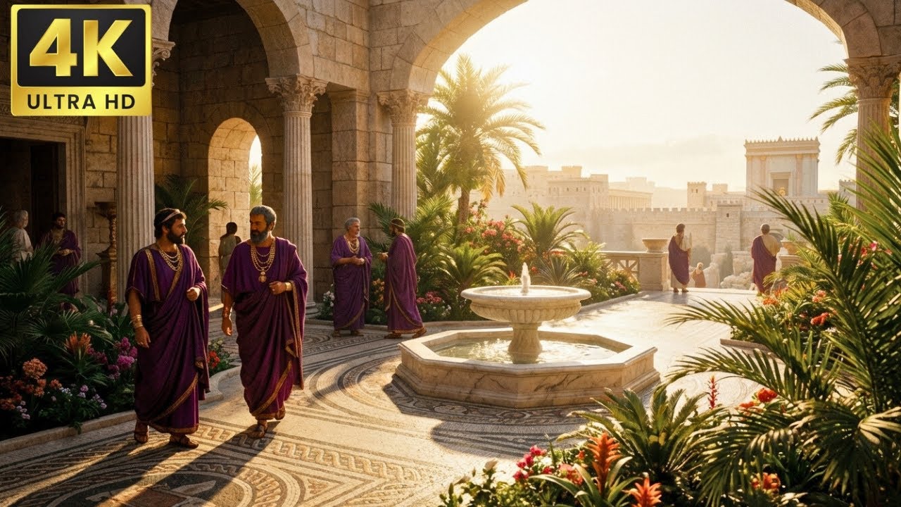 Como viviam os homens mais poderosos de Jerusalém 2.000 anos atrás