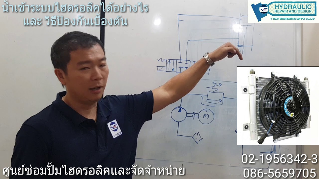 น้ำเข้าระบบไฮดรอลิคได้ทางไหน และ วิธีป้องกัน ง่ายๆ  เบื้องต้น
