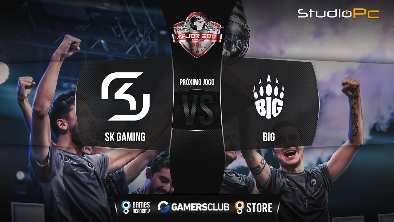 PGL Major Krakow 2017 - SK Gaming vs. BIG (Inferno) - Narração PT-BR