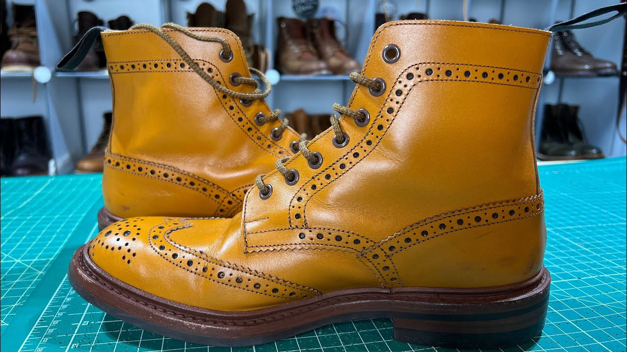 Обзор сапог Tricker’s Stow Boots Acorn Calf