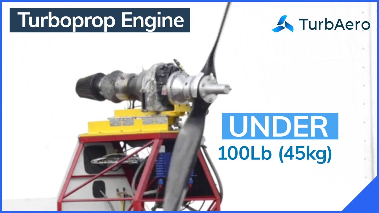 TurbAero TA120TP 120hp Turboprop engine