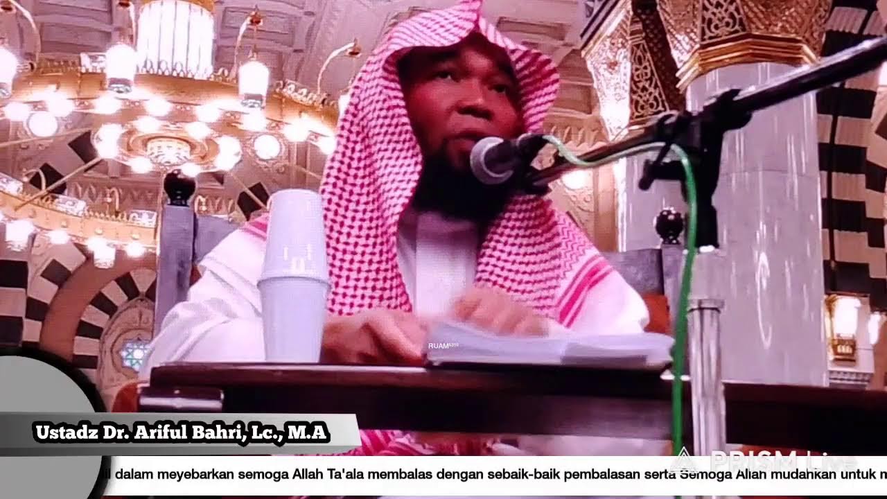 13-01-2026 || Live Kajian Rutin Pintu 19 Masjid Nabawi || Ustadz Dr. Ariful Bahri,Lc., M.A