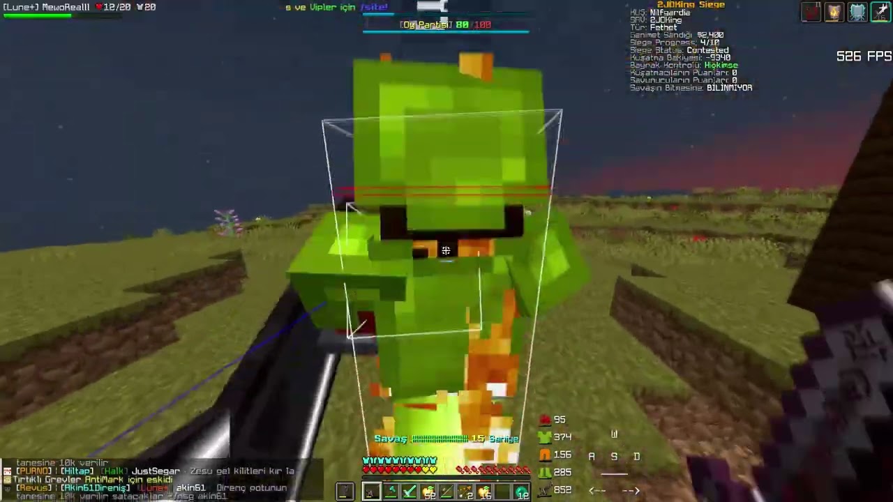 LuneCraft Siege Nilfgardia Vs Sharpness,Revus,Valhalla (10 vs 50)