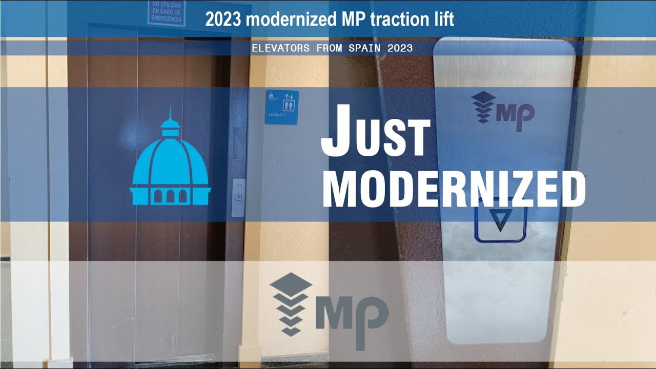 2023 modernized MP traction lift (prev. MP) @ ETSII, Madrid