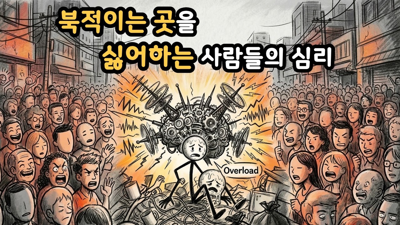 북적이는 곳을 싫어 하는 뇌과학적 이유 : 당신의 지능이 높다는 증거(HSP)