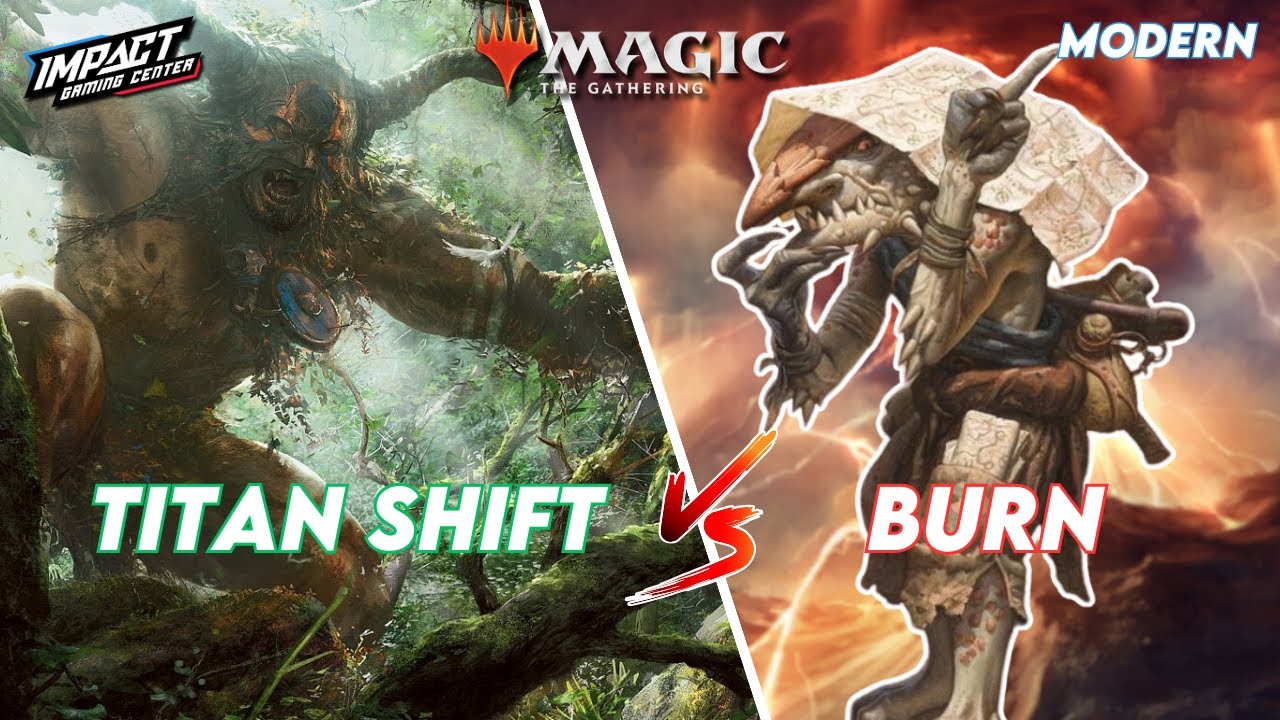 [PAPAER] Modern | Burn (Кейлеб Вайнс) против Titan Shift (Эрик Линдауэр) | 3.1.24 FNM | Magic MTG
