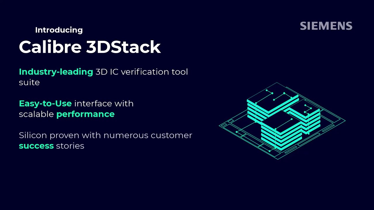 Верификация 2.5D и 3D интегральных схем с помощью Calibre 3DSTACK