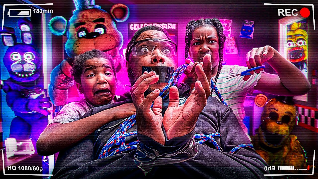 BIG SISTER TRAPPED AT Five Nights at Freddy's, DAD INSTANTLY REGRETS IT | THE MOVIE