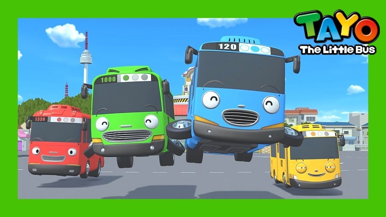 Tayo Español la Serie La apertura l Tayo El Pequeño Autobús Español