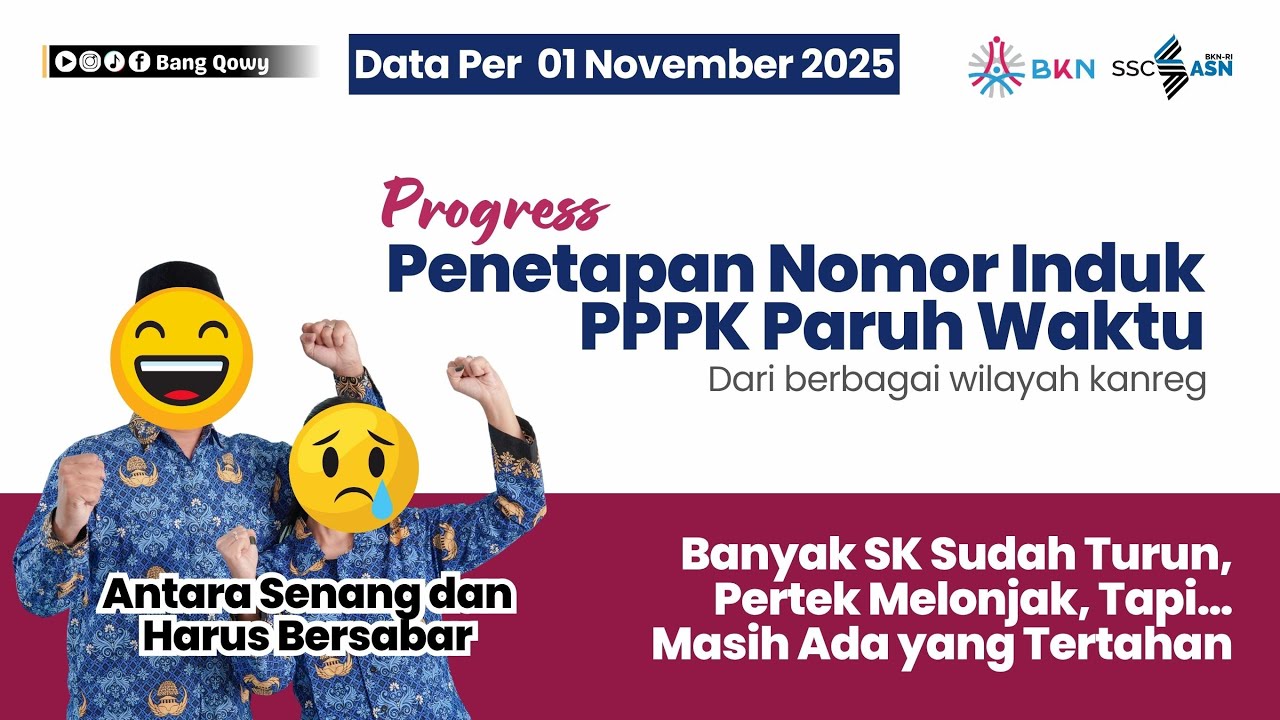 Progres NIP PPPK Paruh Waktu: Banyak SK Terbit! Tapi Kok Masih Ada yang Belum Selesai?