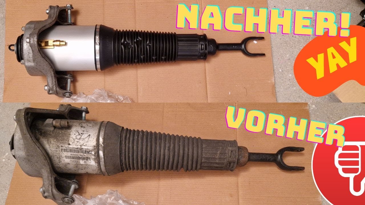 Audi A8 D3 Luftbälge tauschen/erneuern